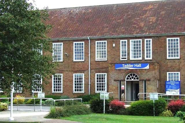 ELDC headquarters at Tedder Hall, Manby.