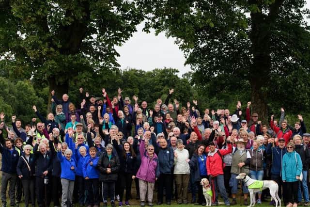 Health walk members.
Picture: Chris Vaughan Photography for Lincolnshire Co-op