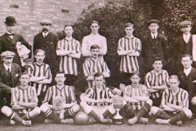 Billingborough FC in 1911. EMN-190919-134520001
