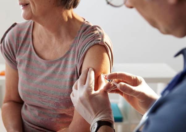 People are being urged to get the free flu jab