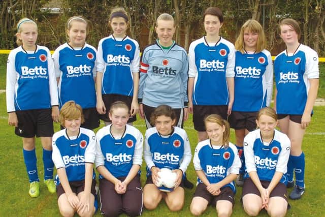 Wyberton Wild Cats U13s in 2009.