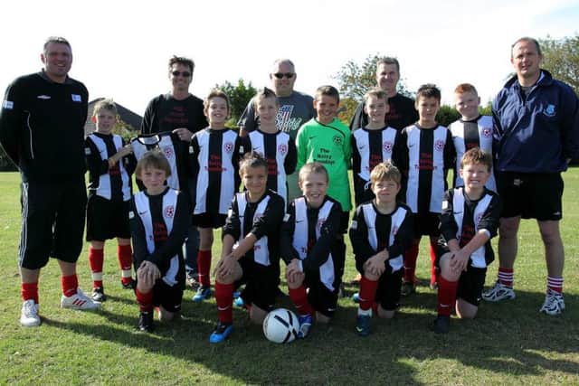 Spilsby Juniors Football Clubs under 11s team 10 years ago.
