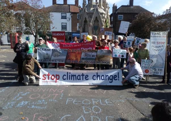 Climate change protestors. Picture: John Fieldhouse. EMN-190920-131617001