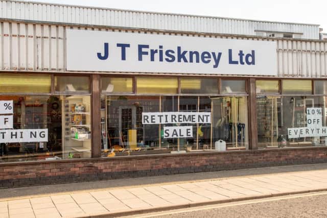 End of the road for JT Friskney who will shut up shop at the end of the month