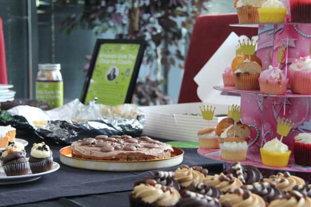 A bake sale was also held to raise funds.