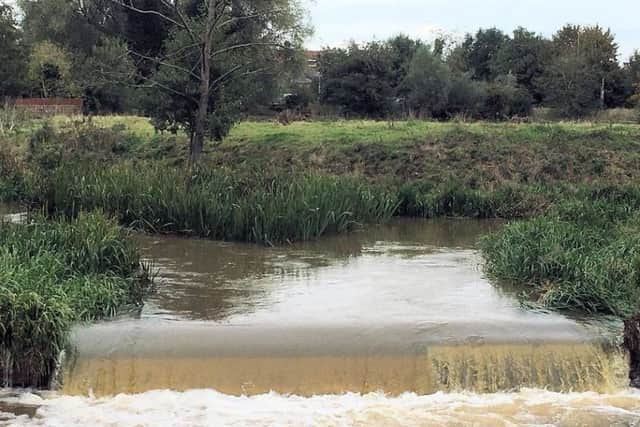 The confluence where the River Bain and River Waring meet. Picture: Andrew Neal. EMN-190930-161110001