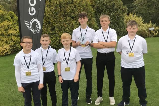 Pictured, from left, are Torin Facey, Harry Irving, Ollie Chapman, Ryan Pain, Dalton Marshall and James Cornelius.