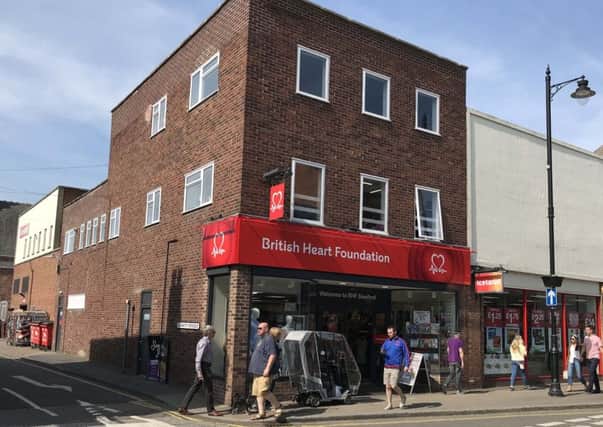 The British Heart Foundation shop premises in Sleaford has been sold to a London investor. EMN-190110-174203001