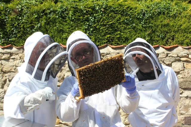Looking for funding to create their own communal apiary - Sleaford Beekeepers. EMN-190810-090943001
