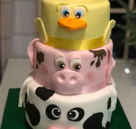 One of the bespoke designs created by Julie.
