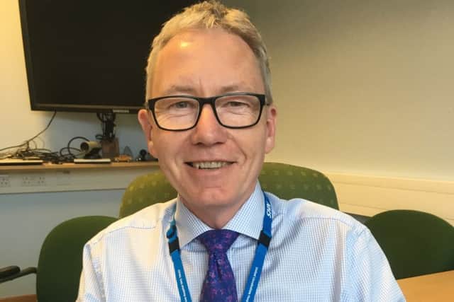 Andrew Morgan, CEO at the United Lincolnshire Hospitals NHS Trust.