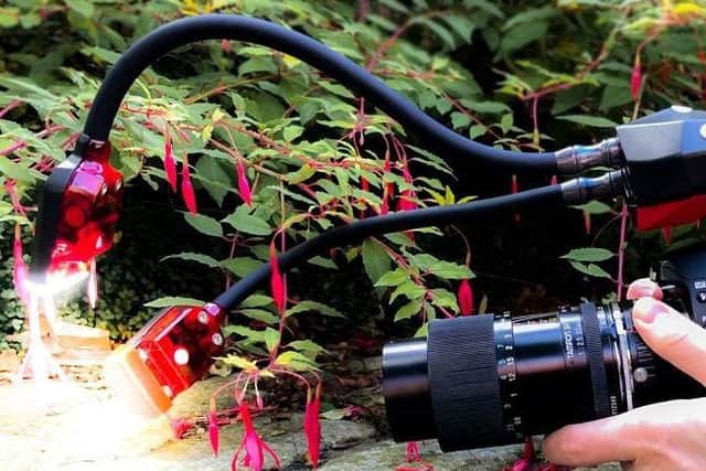 A prototype of the Flash Arms in action!