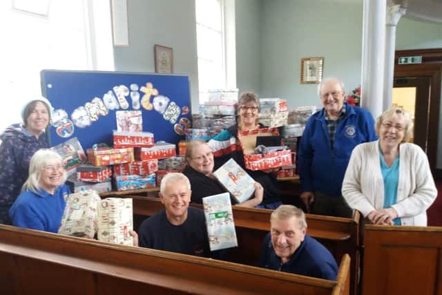 Wrap and pack event at Market Rasen Methodist Church EMN-190610-215157001