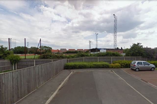 A view of the site.