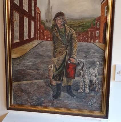 A painting of Miss Kent, by Elaine Drewery.