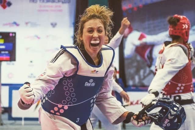 Jade Jones celebrates yet another success