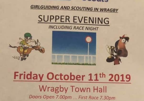 Race night at Wragby