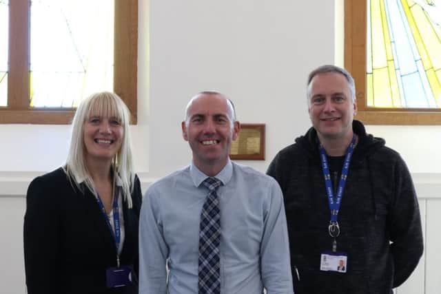 Coun Rob Waltham at the new arts and culture centre in Brigg EMN-191110-152219001