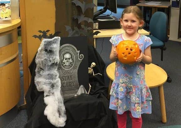 Halloween fun at Louth Library EMN-191110-111502001