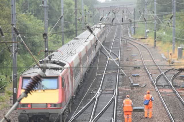 Rail services to be disrupted by more engineering work on the East Coast Main Line early next year. EMN-191014-105908001