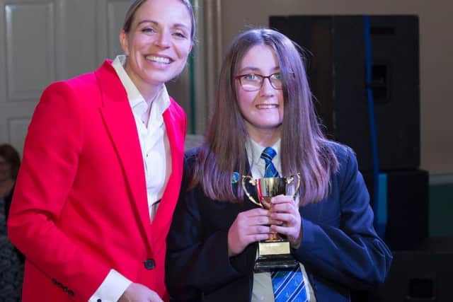 The Louth Academy awards were presented by guest speaker Kate Richardson-Walsh, GB Olympic gold medal winning hockey captain.
