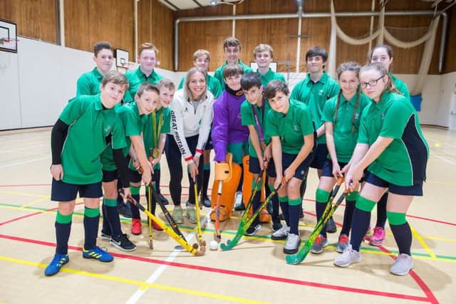 The Louth Academy awards were presented by guest speaker Kate Richardson-Walsh, GB Olympic gold medal winning hockey captain.
