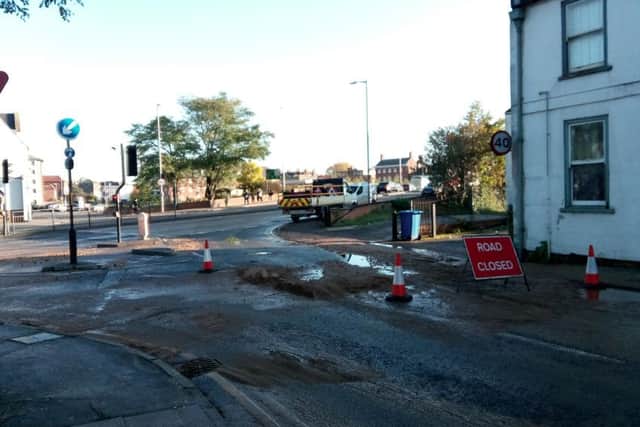 Where High Street meets John Adams Way.