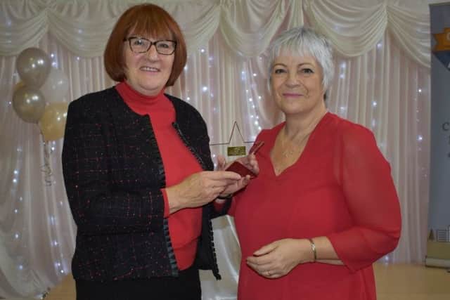 Janet Wright from Tealby picked up the garden guru award EMN-191028-065457001