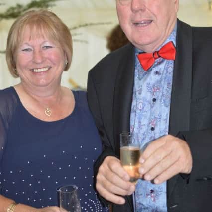 Guests at the fundraising dinner dance in Louth.