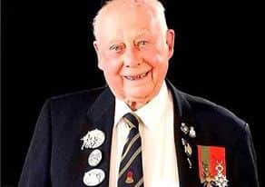 Jack Quinn received the Freedom of the Parish of Mablethorpe and Sutton.