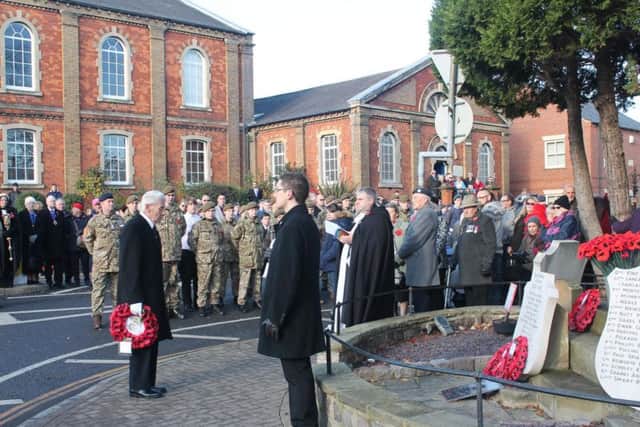 Images from Remembrance Sunday in Louth on November 10, 2019.