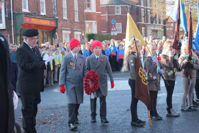 Images from Remembrance Sunday in Louth on November 10, 2019.