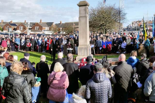 Mablethorpe Remembrance Sunday. (Photo: Mablethorpe Photo Album).