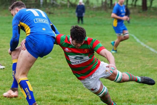 George Grant scored the first of three Rasen tries. Picture: Jon Staves EMN-191118-122533002