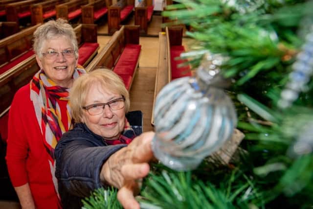Photographs from last year's Christmas Tree Festival in Louth.