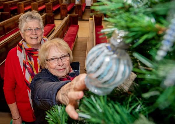 Photographs from last year's Christmas Tree Festival in Louth.