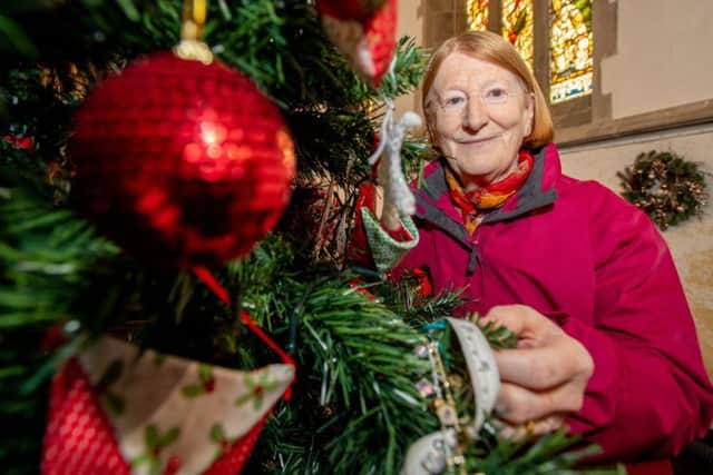 Photographs from last year's Christmas Tree Festival in Louth.