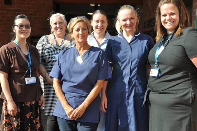 Members of the James Street Family Practice team, where the first skin clinic was launched.