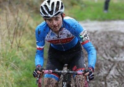 Jensen Windsor battles through swamp-like conditions in Nottingham. Picture: Mick Bown EMN-191121-130931002