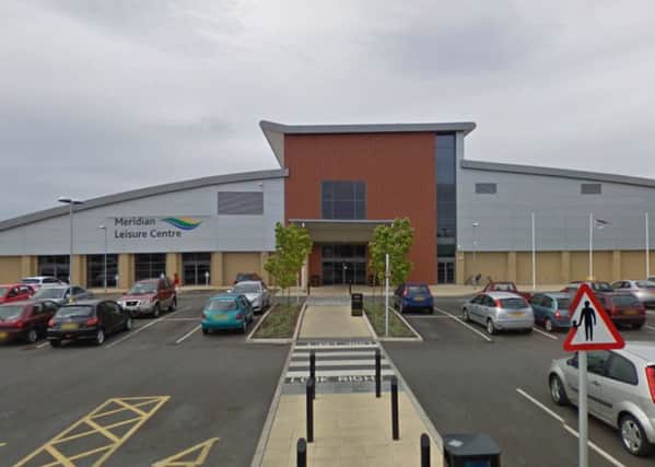 The Meridian Leisure Centre in Louth.