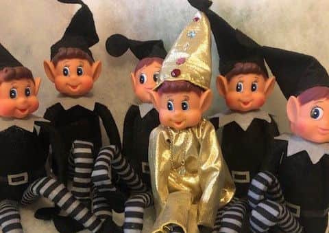 Can you find the naughty shiny elf, Bo Jingles?