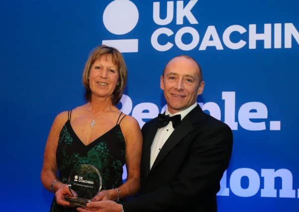 Sue Ringrose was among the winners at this years UK Coaching Awards EMN-190912-112519002