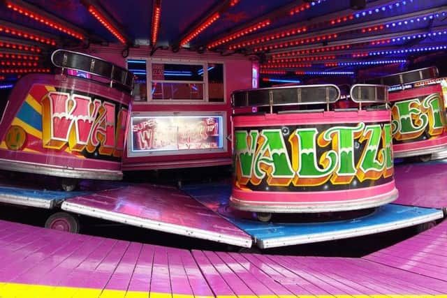 Nigel Limb's photograph of a fairground ride will feature in next year's calendar.