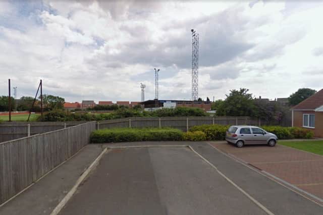 A view of the former Park Avenue football ground.