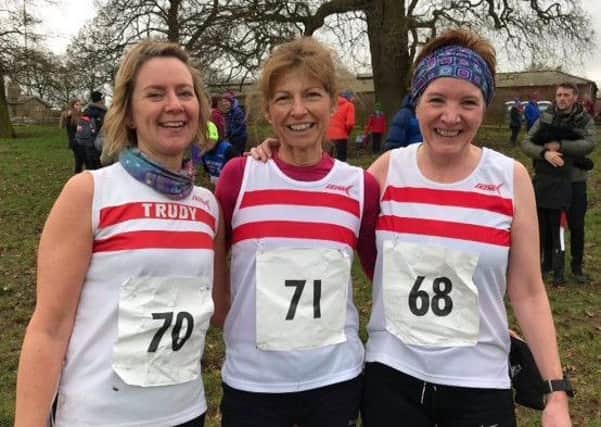 The Louth trio of Trudy Roberts, Ruth Edison and Shirley Willett became county veteran ladies champions EMN-200901-112222002