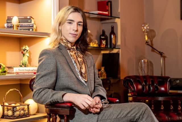The designer, Simon Wilson, is a former Skegness Grammar School student.