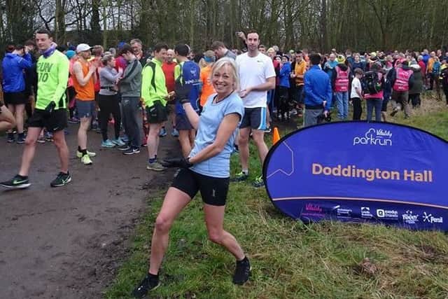 Janine Stones at Linconshire's newest addition to the Parkrun family EMN-200127-133539002