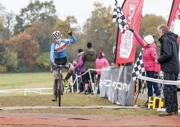 The Alford rider took his tally of cyclo-cross wins this season to 15 at Beeston EMN-201002-100149002