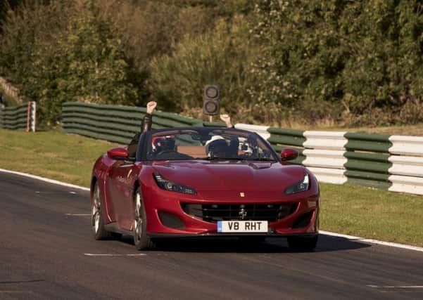 Filming of 'Top Gear' at Cadwell Park in September 2019.