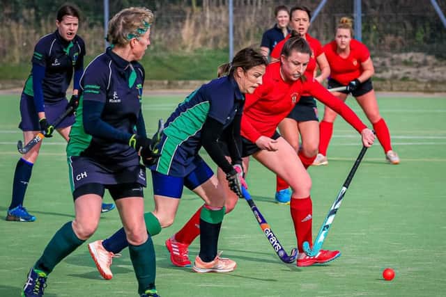Louth Ladies moved within six points of top spot after their 2-0 win. Picture: David Dales EMN-200224-104125002